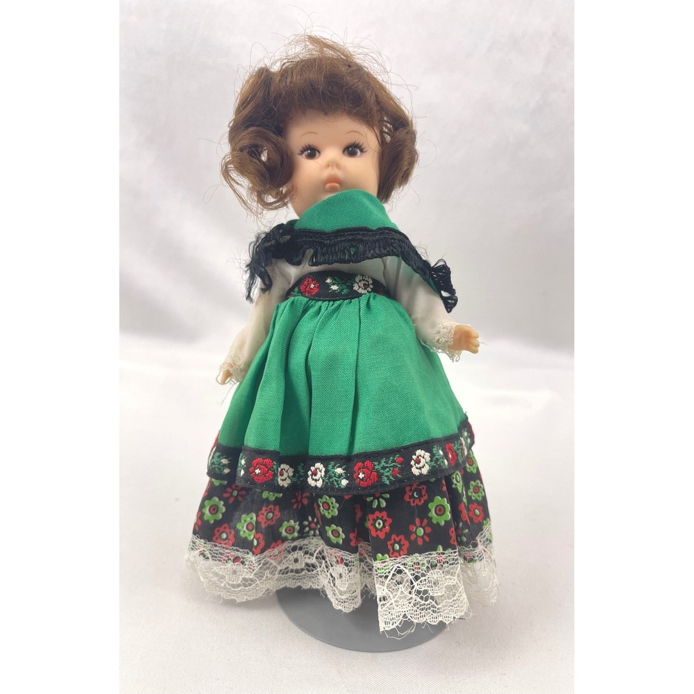 Vintage 1977 Ginny Vogue Doll Traditional Dress Made in Hong Kong Collectible